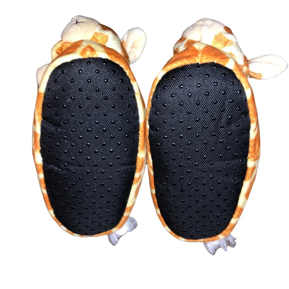 Yankee Toybox Infant Size 3-4 Giraffe Slippers